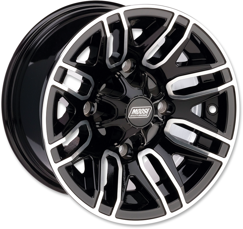 Wheel - 112X - Front - Black - 14x7 - 4/136 - 4+3