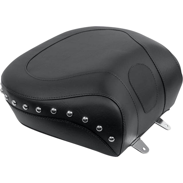 Wide Rear Seat - Studded - Black - FL/FX '00-'06
