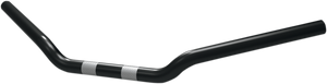 1" Handlebar - Drag Low - Black