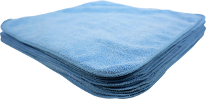 Microfiber Towels - Blue - 24-Pack