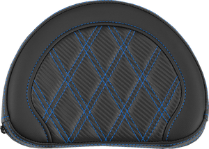 PAD BR CONTOURED CF LS BLU STITCH