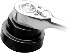 Fork Nut Socket - 35 mm - 3/8"