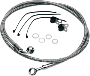 Brake Line - Front (Upper) - Stainless Steel