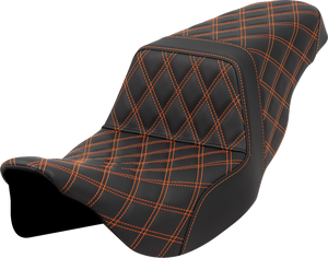 SEAT STEP UP LS ORANGE STITCH