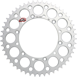 Rear Sprocket - Aluminum - 50 Tooth - Silver - Kawasaki/Suzuki