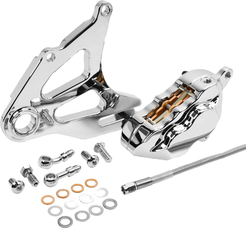 Rear Caliper - Chrome