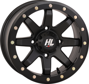 Wheel - HL9 Beadlock - Rear - Matte Black - 14x10 - 4/156 - 5+5