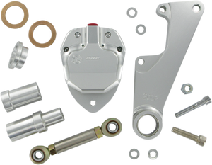 Front Caliper - Springers - Clear Anodized
