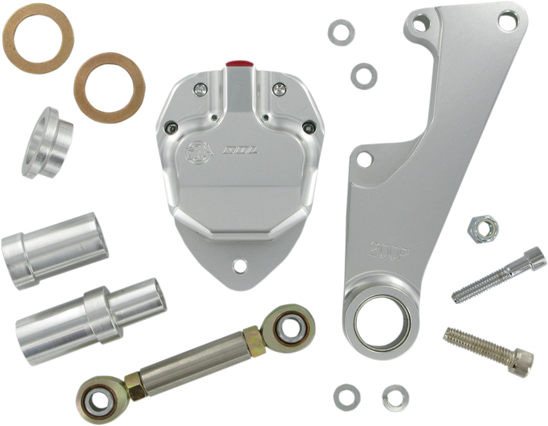 Front Caliper - Springers - Clear Anodized