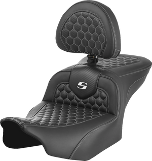 SEAT ROADSOFA HC W/BR WHITE STITCH