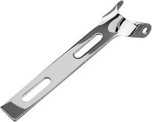 Universal Seat Bracket - Round End - Chrome