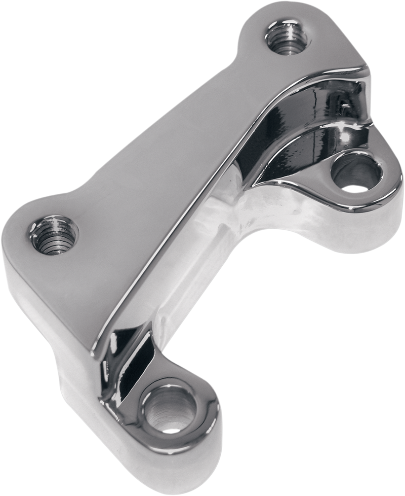 Caliper Mount - Front Left - Chrome - 13"