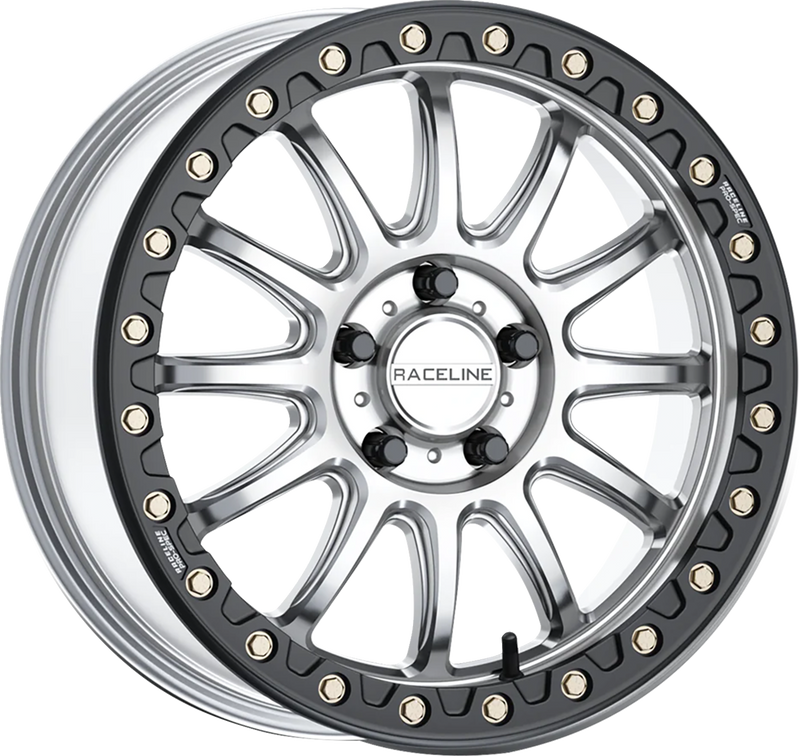 Wheel - Alpha - Front/Rear - Hyper Silver/with Black Ring - 17x7 - 4/137 - +40 mm
