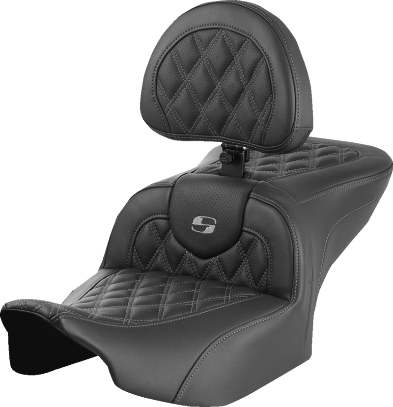 SEAT ROADSOFA LS W/BR GREY STITCH