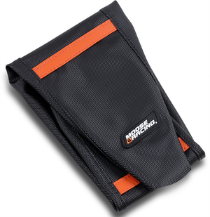 Ribbed Seat Cover - Black Cover/Orange Ribs - KTM '18-'22