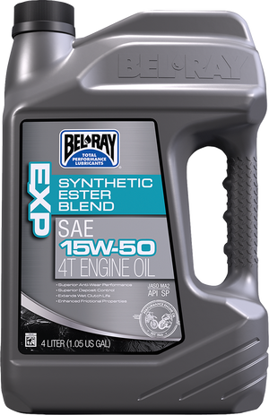 EXP Synthetic Blend 4T Oil - 15W-50 - 4L