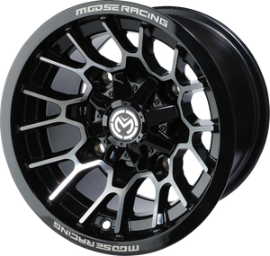 Wheel - 24X - Rear - Black - 12x8 - 4/110 - 4+4