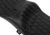 Extended Reach Freedom Seat - Vinyl - Double Diamond - Black Stitch - FLT/FLH '09-'25 - view 4