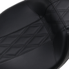 Outcast Daddy Long Legs Seat - Full-Length - w/o Backrest - Black w/Black Double Diamond - FL - view 2
