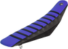 Pro Rib Seat Cover - Blue/Black - YZ '14-'22 - view 2