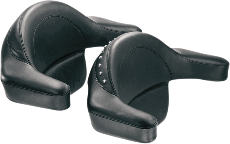 Passenger Pad - with Armrest - Smooth - FLT/FLHT '80-'13