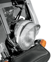 7" Headlight Visor - Chrome - Universal - view 2