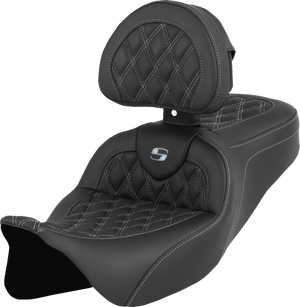 SEAT ROADSOFA LS W/BR SILVER STITCH