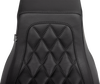 One Piece 2-Up Squareback Seat - Double Diamond - Smooth - FLH/FLT '23-'25 - view 3