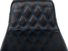 Tailwhip Daddy Long Legs Seat - Blue Double Diamond Stitch - FLH/FLT '23-'25 - view 3
