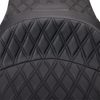 Freedom Seat - Vinyl - Double Diamond Black Stitch - FLH '09-'23 - view 4