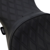 Low Touring Seat - Solar Reflective - Double Diamond - with Backrest Receiver - FL '08-'23 - view 2