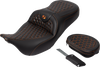 SEAT ROADSOFA HC W/BR ORANGE STITCH - view 2