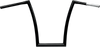 1-1/4" Strip Handlebar - Strip - Fat Bobber - 12" Rise - Black - view 2