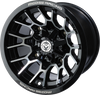 Wheel - 24X - Front/Rear - Black - 14x7 - 4/136 - 5+2 - view 2