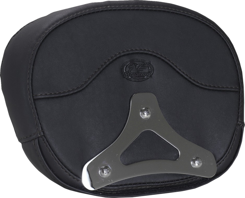 Deluxe Sissy Bar Pad - Diamond - Black Stitch - FLT/FLH '23-'25