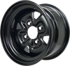 Steel Wheel - Front/Rear - Black - 12x7 - 4/110 - 4+3 - view 1