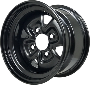 Steel Wheel - Front/Rear - Black - 12x7 - 4/110 - 4+3