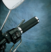 Textured Black Rubber Grips - Cable - view 2