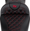 SEAT ROADSOFA LS W/BR RED STITCH - view 4
