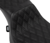 Performance Predator 2-Up Seat - Vinyl - Black Double Diamond Stitch - FLHX/FLTR '23-'24 - view 4