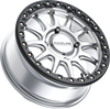 Wheel - Alpha - Front/Rear - Hyper Silver/with Black Ring - 17x7 - 4/137 - +40 mm - view 2