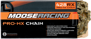 428 RXP - Pro-MX Drive Chain - 116 Links - Gold