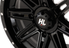 Wheel - HL22 - Front/Rear - Gloss Black - 14x7 - 4/137 - 4+3 (+10 mm) - view 2
