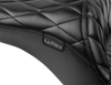 Maverick Seat - without Backrest - Diamond Stitch - Black - FLH/FLT '23-'25 - view 2