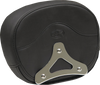 Deluxe Sissy Bar Pad - Black Stitch - FLT/FLH '23-'24 - view 1