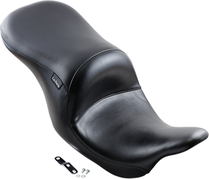 Maverick Up-Front Seat - Without Backrest - Smooth - Black - FL '08-'25