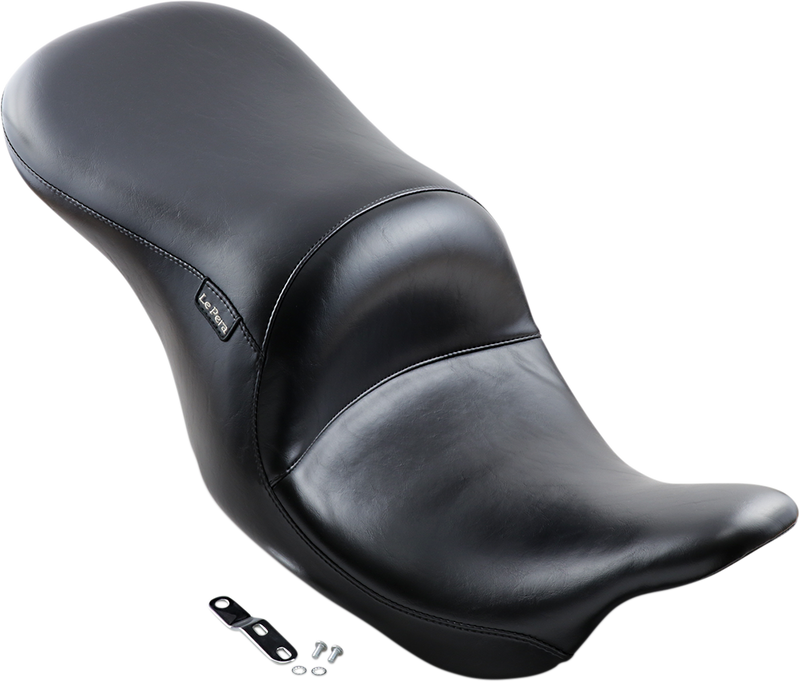 Maverick Up-Front Seat - Without Backrest - Smooth - Black - FL '08-'25