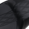 Outcast GT-2 Seat - 2-Up - w/o Backrest - Black Double Diamond - Perforated - FL '08-'23 - view 2