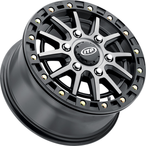 Wheel - SD10 Beadlock - Front/Rear - Brushed Gray w/Black - 16x7 - 6/5.5 - 78.9 mm