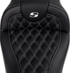 SEAT ROADSOFA LS W/BR WHITE STITCH - view 3